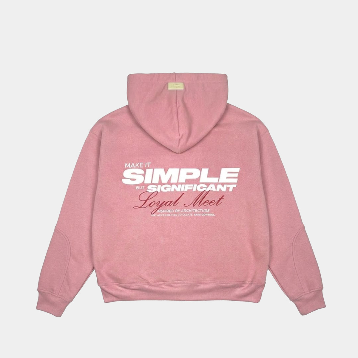 HOODIE NEOCLASIC PALO ROSA