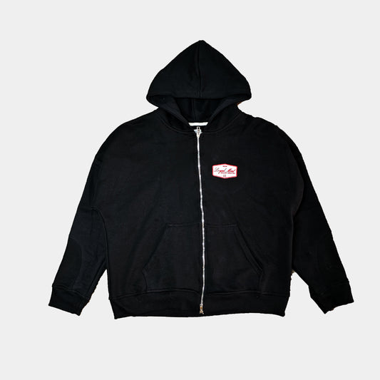HODDIE NEGRO ZIPPER DOBLE ZIP